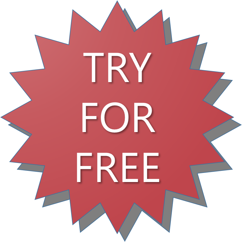 Try for free icon.